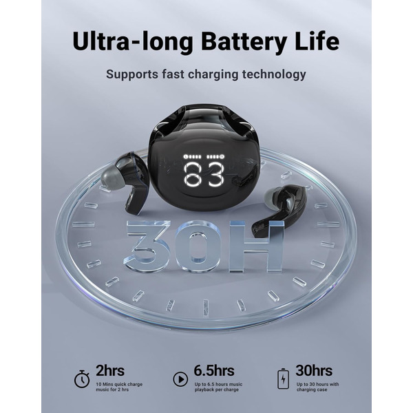 Навушники TWS Acefast T9 obsidian black