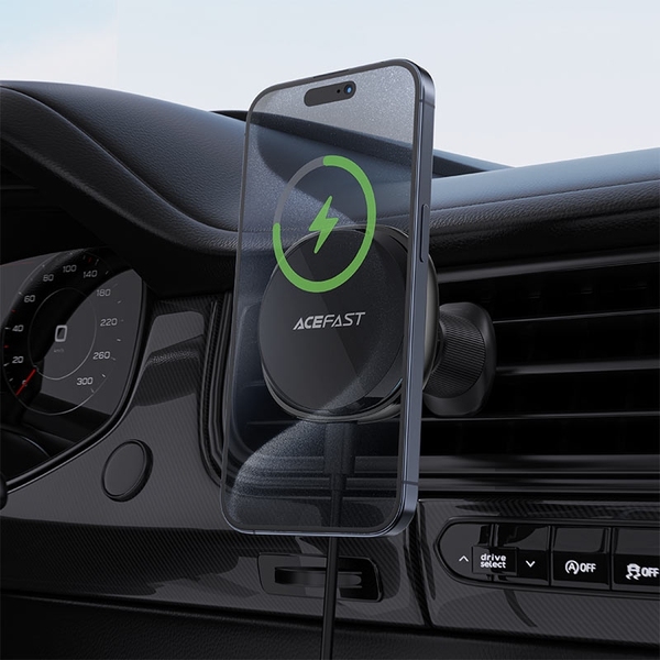 Автомобильное крепление для смартфона D31 Magnetic wireless charging Acefast