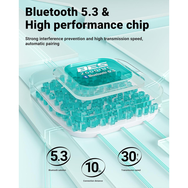 Навушники TWS Acefast T9 porcelain white