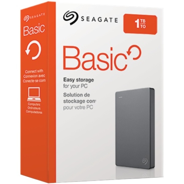 Жорсткий диск Seagate Basic 1TB STJL1000400 2.5 USB 3.0 External Gray