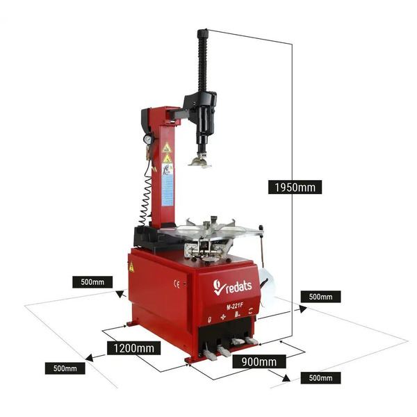 Автоматичний шиномонтажний верстат REDATS M-221F