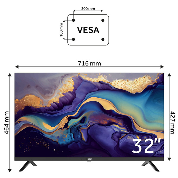 Телевізор Haier H32K801G