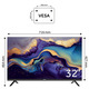 LED-телевізор Haier H32K801G