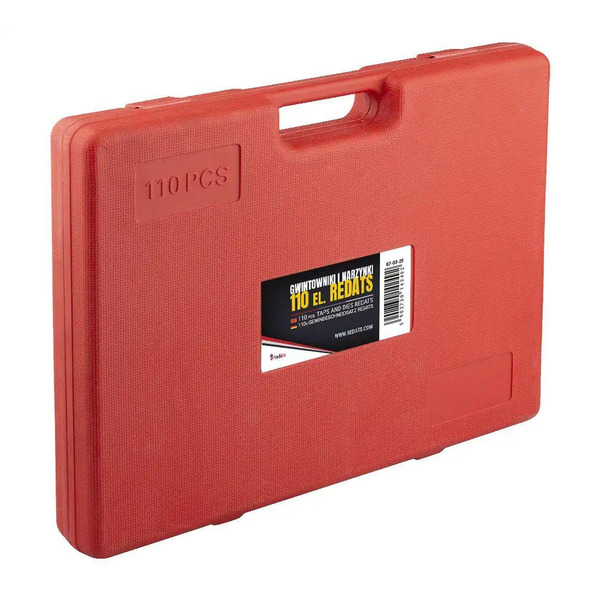 Метричні та дюймові мітчики і плашки REDATS 110 шт