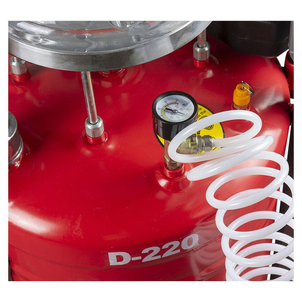 Пристрій для відкачування та зливу масла 80 л. з чашею 16 л. REDATS D-220