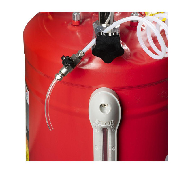 Пристрій для відкачування та зливу масла 80 л. з чашею 16 л. REDATS D-220