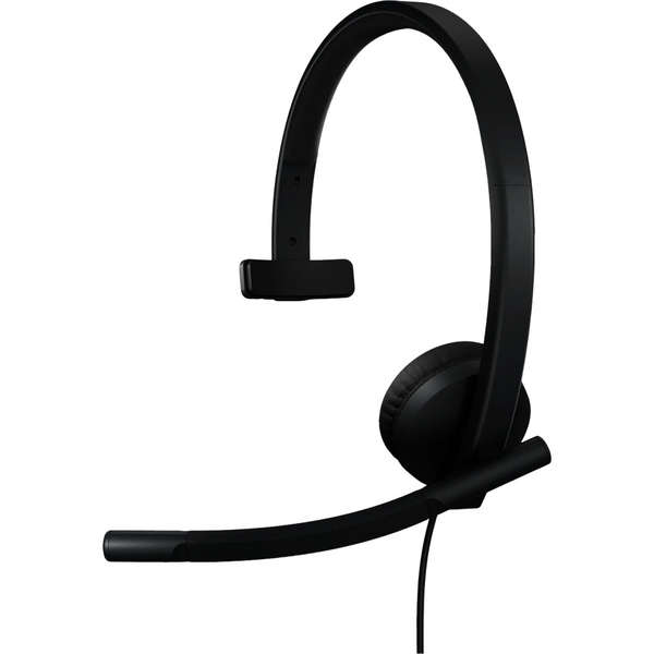 Наушники Logitech H570e Corded Mono BLACK-USB-A (981-001426)