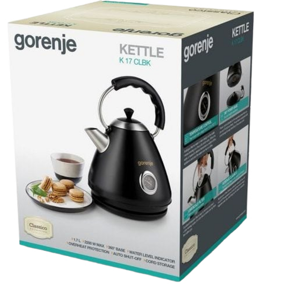 Електрочайник Gorenje K 17 CLBK 732748