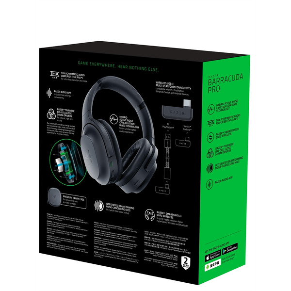 Наушники Razer Barracuda Pro Black (RZ04-03780100-R3M1)