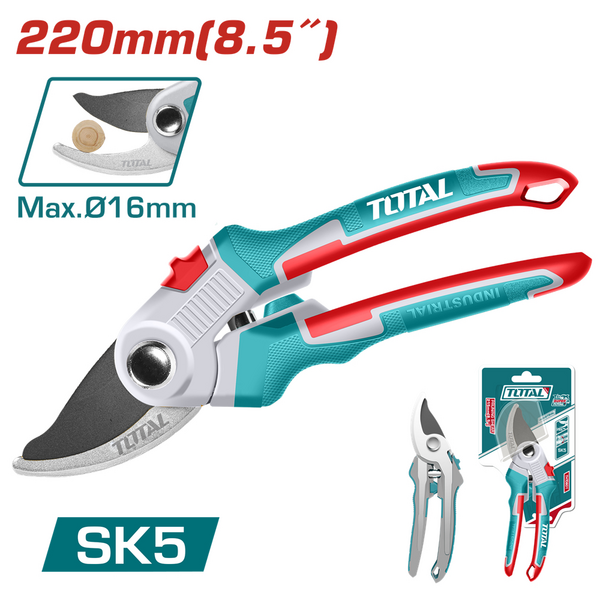 Секатор TOTAL THT0601 215 мм, d-16 мм.