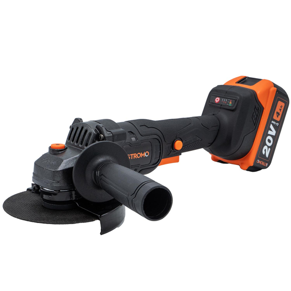Акумуляторна болгарка STROMO AGA216 (безщіткова, з АКБ та ЗП) (300216)