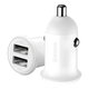 Автомобильное зарядное устройство Baseus Grain Pro 4.8A 2USB White (CCALLP-02)