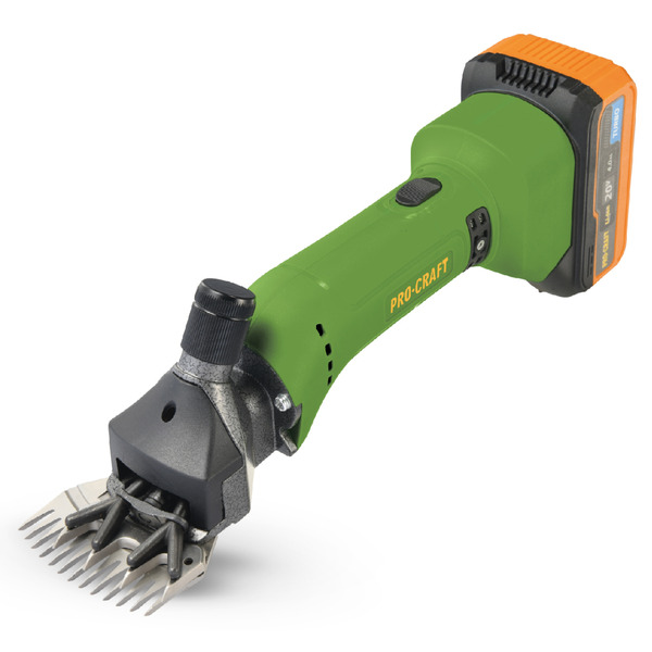 Акумуляторна машинка для стрижки овець Procraft SC20 (з 1 акб)