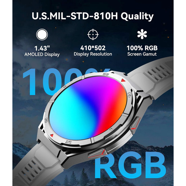 Годинник Oukitel BT12 Grey