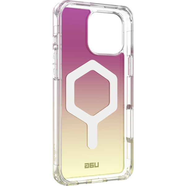 Чохол UAG для iPhone 16 Pro Max, Plyo Magsafe LE, Maroon/Yellow Ombre 114481114780