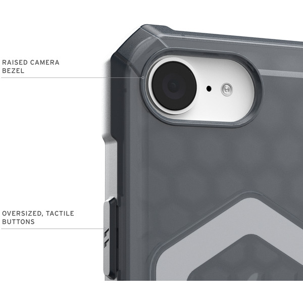 Чохол UAG для iPhone 16E, Essential Armor MagSafe, Ash 114496113131