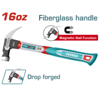 Молоток столярний TOTAL THCH61016 із цвяходером