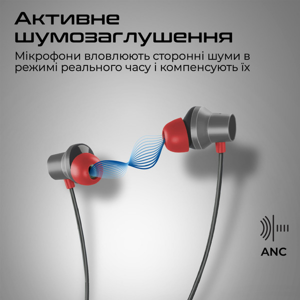 Наушники Promate Velcon Black