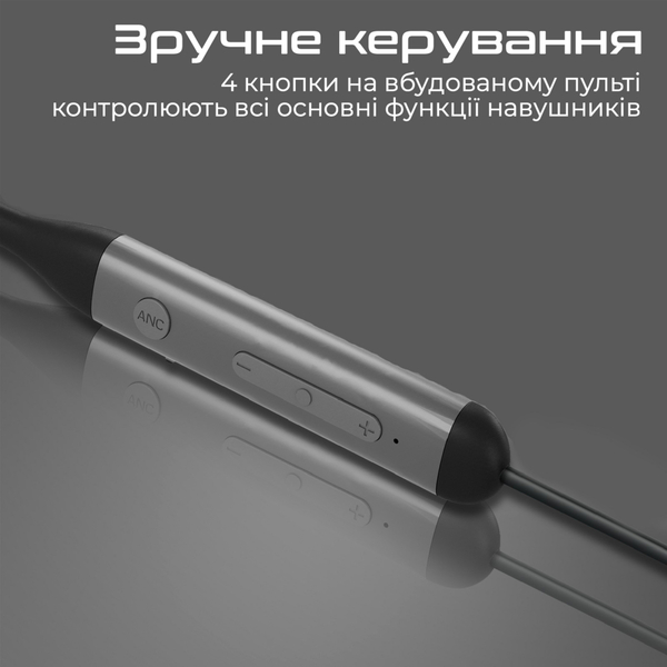 Наушники Promate Velcon Black