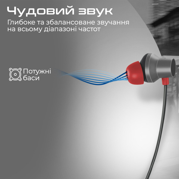 Наушники Promate Velcon Black
