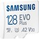 Карта памяти MicroSDXC  128GB UHS-I/U3 Class 10 Samsung Evo Plus R160MB/s + SD-адаптер (MB-MC128SA/EU)