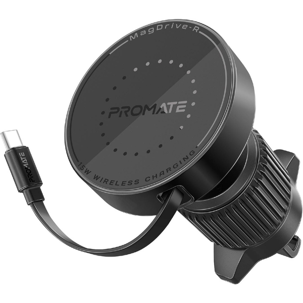 Автомобильное зарядное устройство Promate Magdrive-r Black