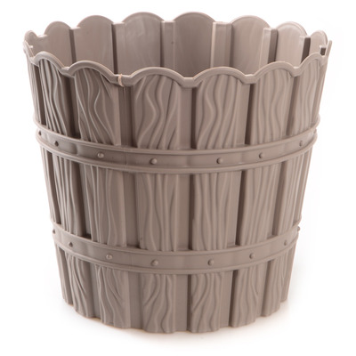 Горщик для квітів VIOLET HOUSE 1052 BAMBOO CAPPUCHINO д/квітів із дренажем 0.6 л. (1052 BAMBOO CAPPUCHINO 0.6 л.)