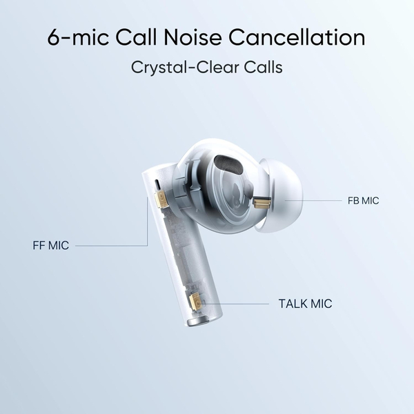 Навушники Realme Buds Air 6 Pro Silver Blue