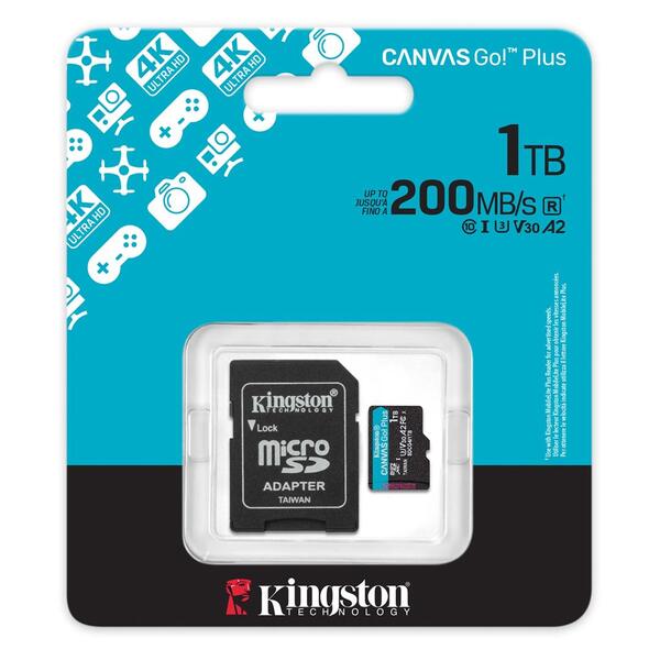 Карта пам`яті Kingston Canvas Go! Plus SDCG4/1TB