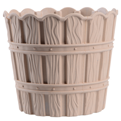 Горщик для квітів VIOLET HOUSE 1054 BAMBOO BEIGE д/квітів із дренажем 1.2 л. (1054 BAMBOO BEIGE 1.2 л)