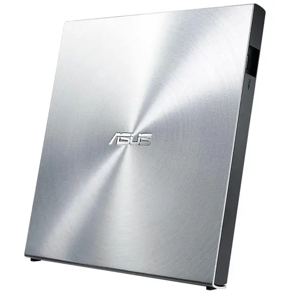 Привід оптичний портативний ASUS SDRW-08U5S-U DVD+-R/RW burner USB2.0 срібло Retail Box Slim
