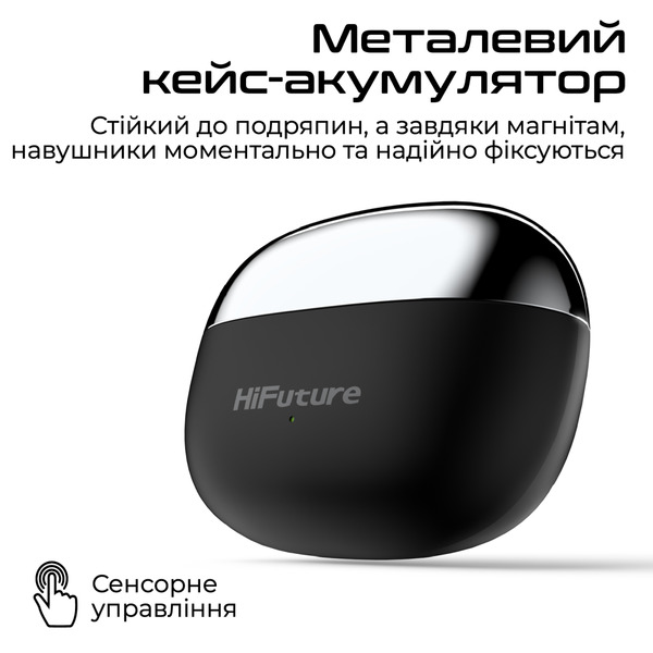Навушники HiFuture Flexclip Black
