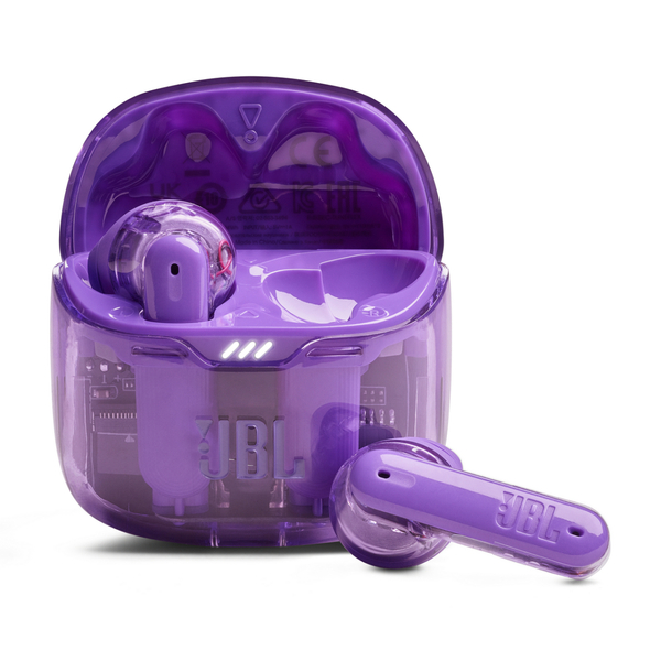 Навушники JBL Tune Flex Ghost Edition Purple (JBLTFLEXGPUR)