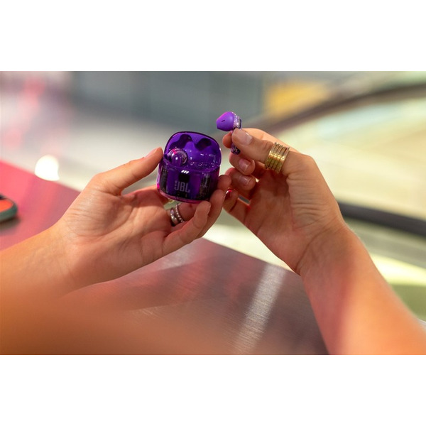 Навушники JBL Tune Flex Ghost Edition Purple (JBLTFLEXGPUR)