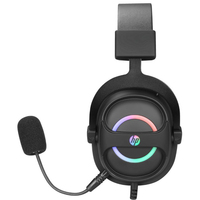 Навушники HP DHE-8006, USB,RGB, Black