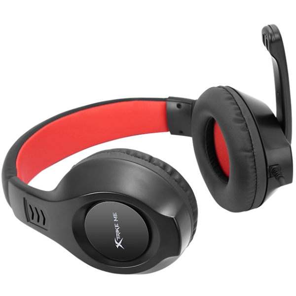 Навушники Xtrike ME HP-312, 2x3.5мм, XBOX/PS/PC чорно-червона