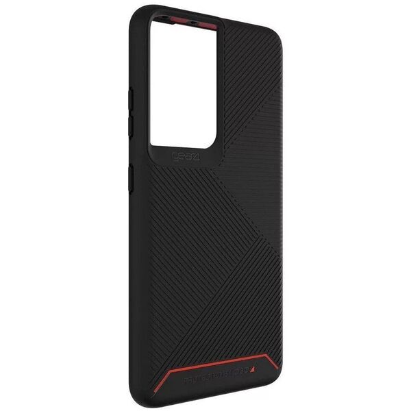 Чохол-накладка Zagg Gear4 Battersea Denali D30 для Samsung Galaxy S21 Ultra SM-G998 Black/Red (702007301 / 702007461)