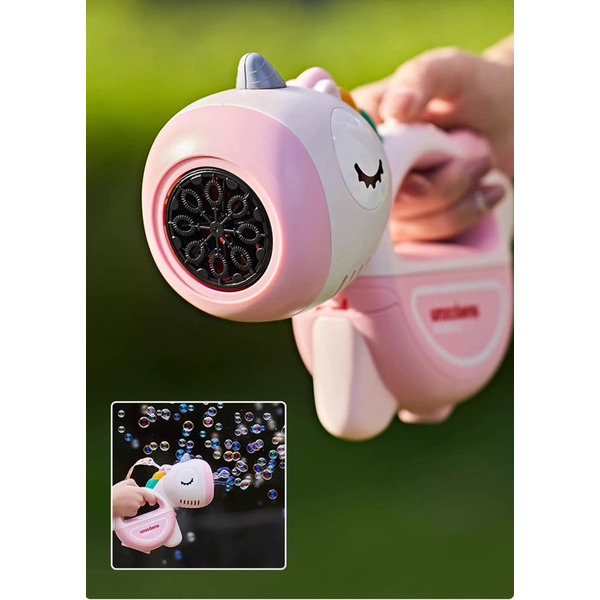 Генератор мильних бульбашок Urmywo Єдиноріг (917DY)