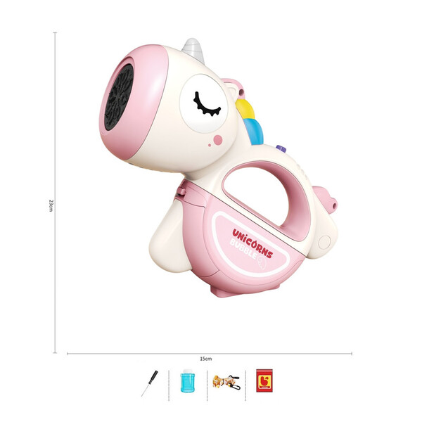 Генератор мильних бульбашок Urmywo Єдиноріг (917DY)