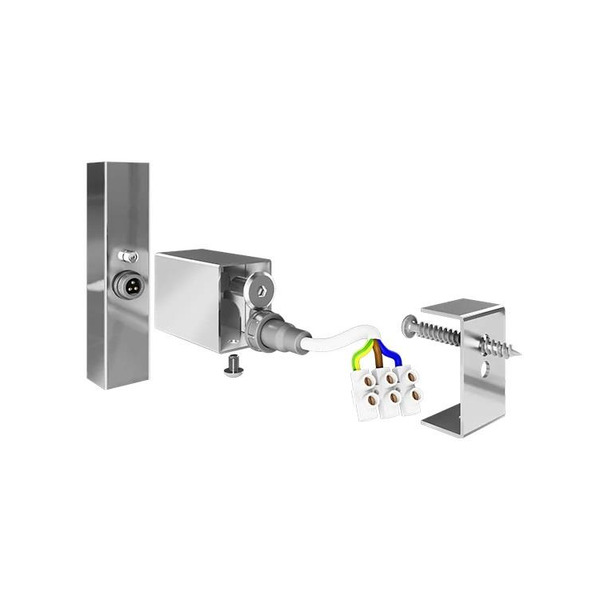 Комплект Mario для прихованого підключення під профільний стояк (3.0.1000.0.P)