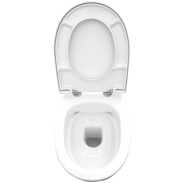 Унітаз Deante AVIS з кришкою, безобідковий (CDAD6ZPW)