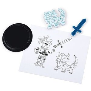 Janod Набор для творчества Штампы Рыцари 30 шт.