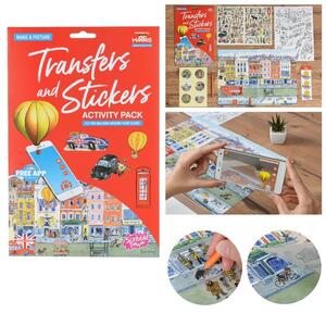 Набір перекладних наклейок Scribble Down з онлайн додатком Лондон (SD / 19)