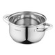 ARDESTO Кастрюля Gemini Gourmet, стеклянная крышка, 2.3 л, нержавеющая сталь
