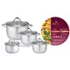 Каструля OSCAR CHEF 18 см (2.6 л) з кришкою (OSR-2000-18/n)