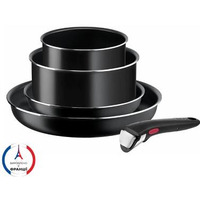 Набір посуду Tefal Ingenio Easy Cook & Clean, 5предметів, алюміній, нержавіюча сталь, бакеліт, чориний
