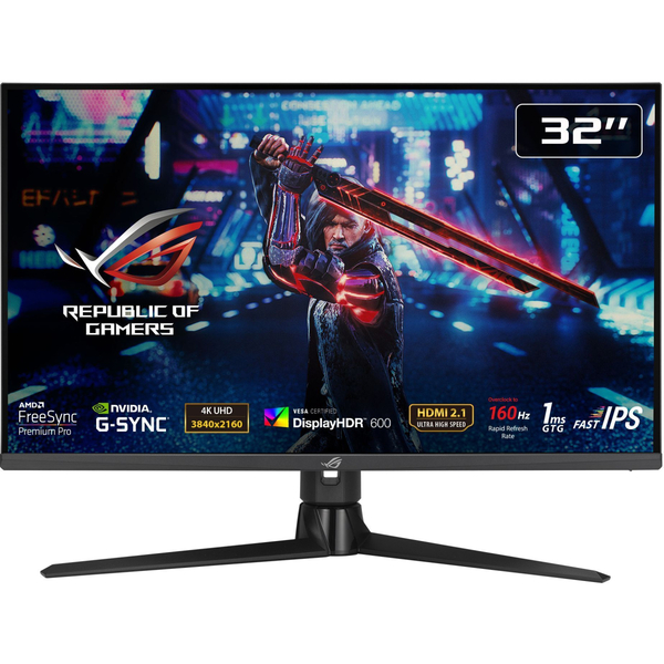 Монiтор Asus 32 ROG Strix XG32UQ (90LM08B0-B01170) IPS Black