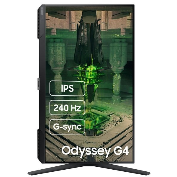 Монiтор Samsung 27 Odyssey G4 S27BG400EI (LS27BG400EIXCI) IPS Black
