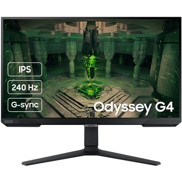Монiтор Samsung 27 Odyssey G4 S27BG400EI (LS27BG400EIXCI) IPS Black
