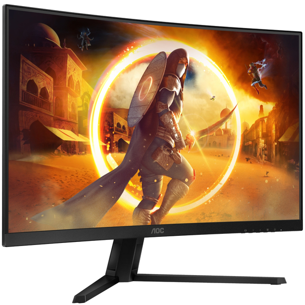 Монiтор TFT AOC 31.5” CQ32G4VE VA QHD Curved 180Hz 2*HDMI DP Black